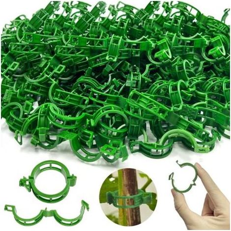 300 Pieces Clips Tomate pour Plantes,Plant Support Clips de Jardin,Tomates Clips de Support de Plantes \u200bClip,Clips de Support de Plantes pour légumes, tomates, et Plants de vignes (1/5)