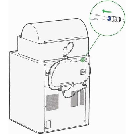 Conector de tubo de alimentación de PTFE de 3 piezas para accesorios de impresora 3D Bambu Lab, junta de tubería de teflón PTFE para impresora 3D Bambu Lab (1/5)