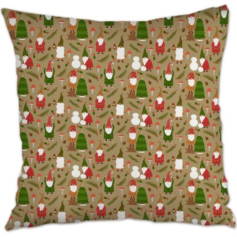 Housse de coussin sans coussin 45x45 résistant aux tachespour cadeaux pour petite amie et petit ami (1/5)