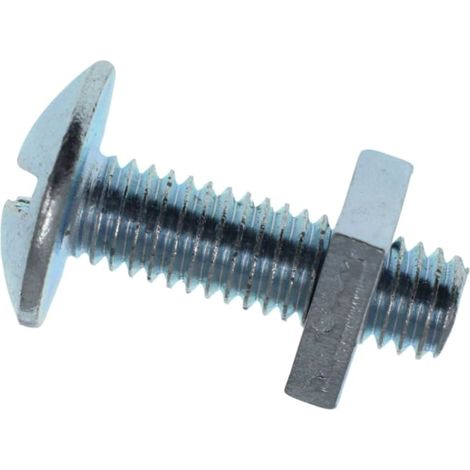 METALMATE Roofing Bolt & Nut Zp M5 x 16mm Box 50