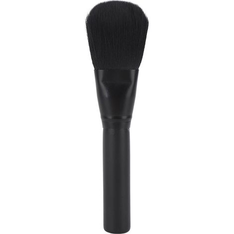 1 Pinceau à poudre, tête plate douce, poils en nylon, manche en bois, pour fond de teint et blush (1/5)