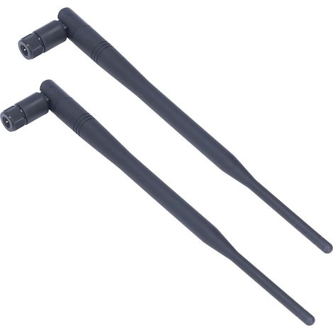 Antenne omnidirectionnelle 12dbi SMA JB-4G-011, kit de 2 pièces, gain 2 dB, idéale pour extérieur, récepteur 4G, signal renforcé (1/5)