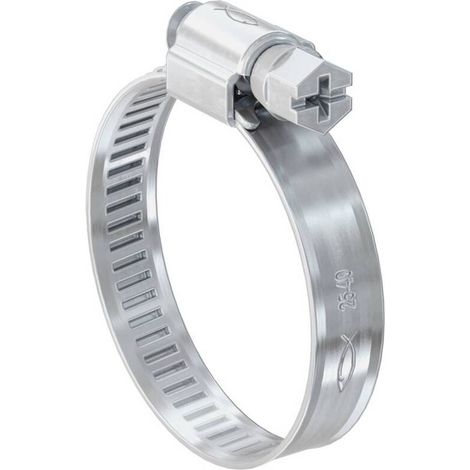 [NEUWERTIG] B-Ware Fischer 45531 Schlauchschelle Schelle Klemme SGS 9 W2 110-130 Edelstahl 25 Stück (1/2)