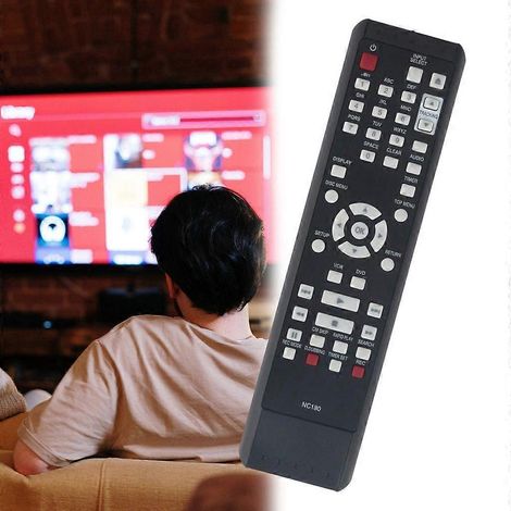 Télécommande de remplacement NC180UH pour magnétoscopes NC180, compatible avec les modèles ZV42FX4A et ZV427FX4A. (1/4)