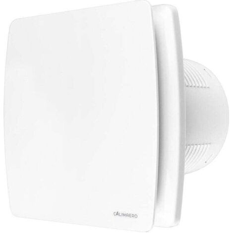 Extracteur d'air salle de bain 100mm – Ventilateur silencieux avec capteur d'humidité – Clapet anti retour – Circulation 95m³/h