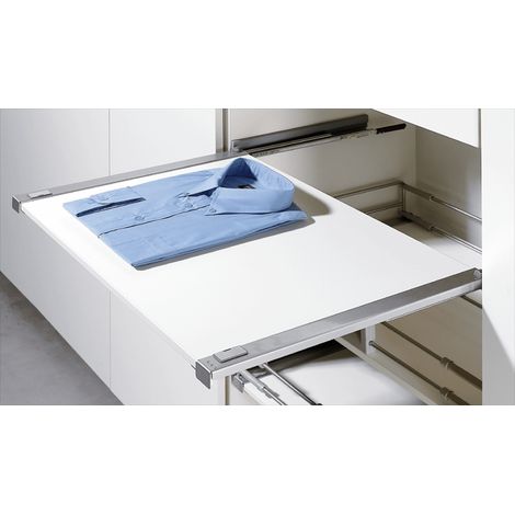 HETTICH Amari 200 Tablarauszug Stahl silber