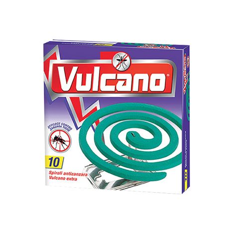 SPIRALE ANTI ZANZARE VULCANO - CF=PZ 10- 24 confezioni