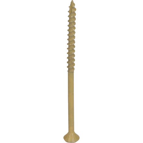 Senkkopf-Holzschrauben, 100 Stück, runder T25-Stern, Halbgewinde, für Tischlerarbeiten 4,8 x 100 mm (1/5)