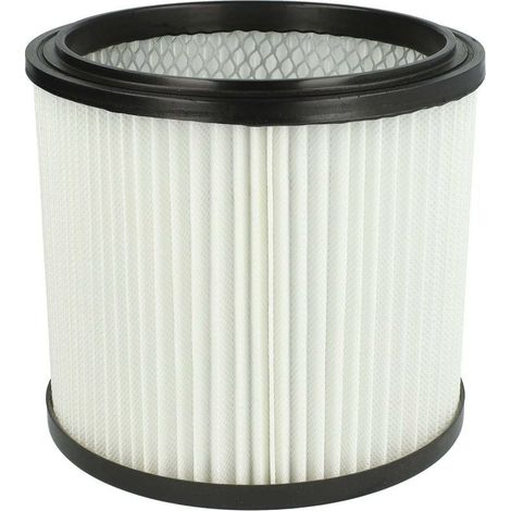 1x filtre plissé compatible avec Aqua Vac 9121 P 9127 P aspirateur - noir / blanc (1/4)