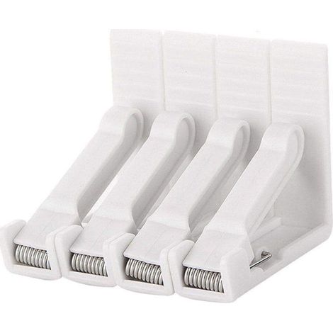 8 Pack Picnic Table Clips, Table Cloth Cover Clamps, Table Cloth Holders Ideal for Restaurant Picnics Weddings Graduation Party (1/4)