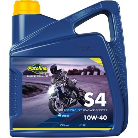 Aceite para motor de motocicleta Putoline 4T S4 10W40 4L - nuevo, 8 de mayo de 2025