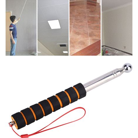 Leerer, stoßdämpfender Hammer mit Schwammgriff, 130 cm langes, tragbares Fliesenprüfgerät