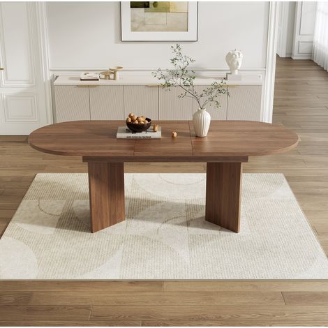 Tavolo pranzo allungabile MDF 120/160x80 cm OKMYHOME (1/5)