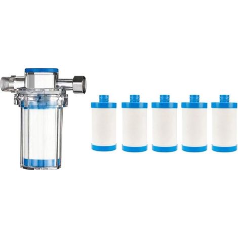 Système de Filtre à Eau 2 Ensembles de sédiments de Rouille for impuretés, Lave-Linge, Chauffe-Eau, Douche, Filtre à Eau, Filtre de purificateur d'eau du Robinet Avant (1/5)