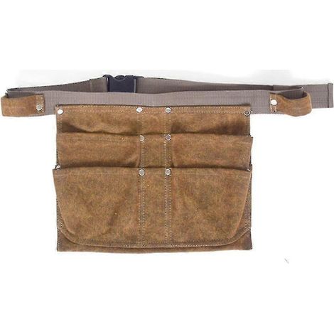 Sac banane de jardin suspendu, sac ceinture en toile pour outils de jardin, sac banane pour outils (1/5)