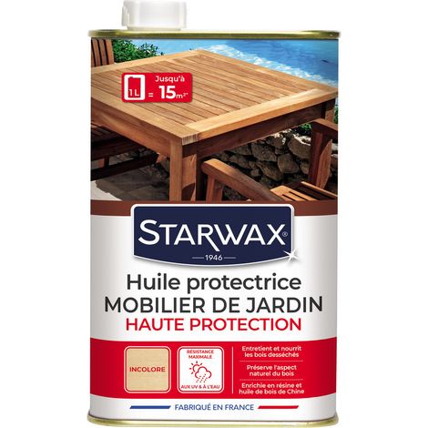 Olio Protettivo Teak e Legno Esotico 1l - Starwax