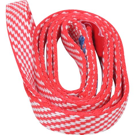 Camnal 60 cm Outdoor-Kletterschlinge, hochfestes Gurtband, flaches Bergsteigerseil, Rot (1/5)