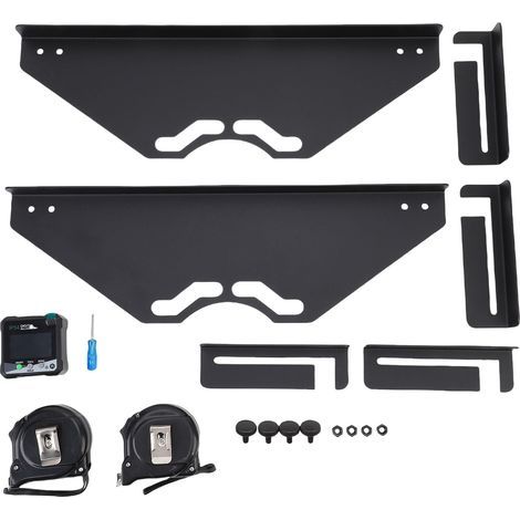Wheel Alignment Plate – With 2 meters, 1 digital inclinometer – Car, ATV, UTV (1/5)