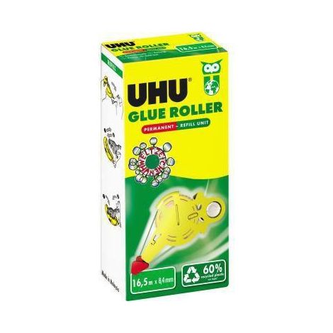 UHU Nachfüllkleberoller 35425 permanent 8,4mmx16,5m (1/2)