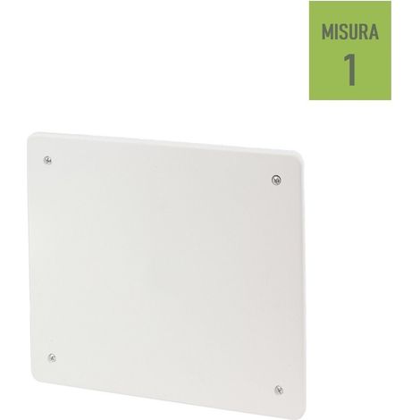 Coperchio di ricambio 92x92 misura 1 quadrato per scatola cassetta di derivazione da incasso con viti (1/2)