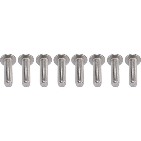 100 Stück Innensechskantschrauben mit Knopfkopf M4, verzinkter Stahl, für Präzisionsmaschinenbau 2802-0004-0016 (1/5)