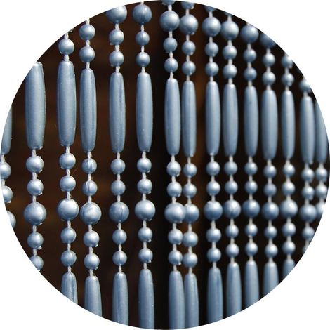 Türvorhang "Fréjus 5" 90 x 210 cm grau