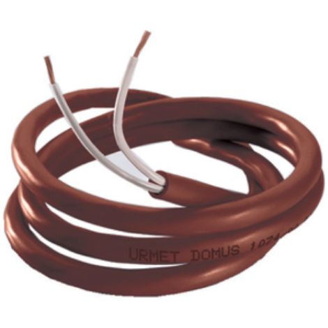 Cavo per sistema 2voice urmet 2x1mm2 da 50m marrone - 1083/92/b50