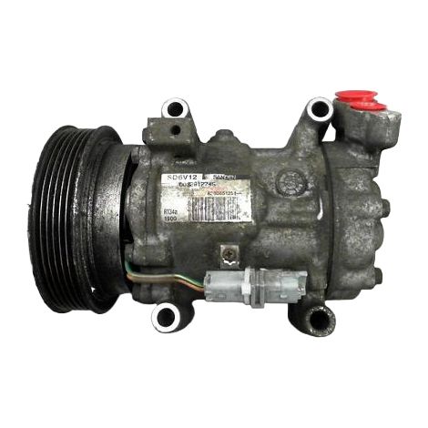 [PRODUIT D'OCCASION] Compresseur Air Conditionne RENAULT Clio III Ph.1 05-09 ♻️ Ref Oe. 8200953359 - Garantie à vie (1/4)