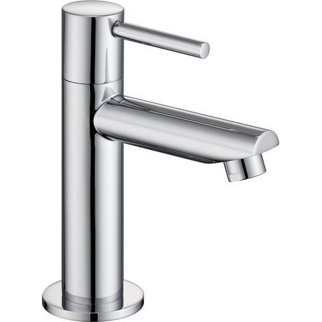 Kaltwasserhahn, Waschbeckenhahn, Badezimmerhahn für Gästetoilette mit Kaltwasseranschluss (1/4)