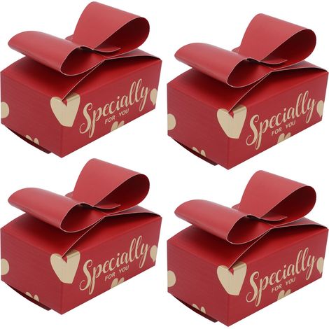 50 boîtes cadeaux de mariage de style chinois, élégantes, résistantes et épaisses, parfaites pour les bonbons et les fêtes de mariage. (1/5)
