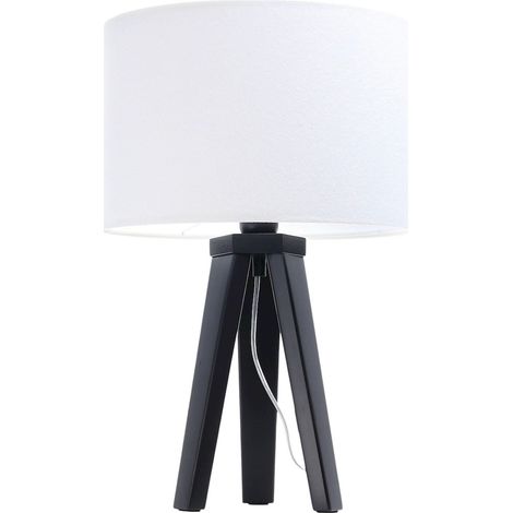 Lampe de chevet classic 010s-060 - Noir, blanc (1/5)