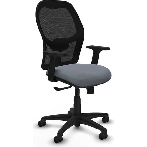 Silla de oficina piqueras y crespo Alocén negro espuma alta densidad (1/2)