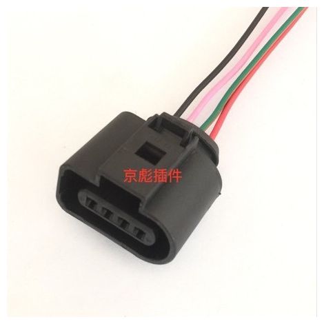Volkswagen Intake Boost/Oxygen Pressure Sensor Wiring Harness Plug / 1J0 973 704 DJ7042A-1.5-21 (1/5)