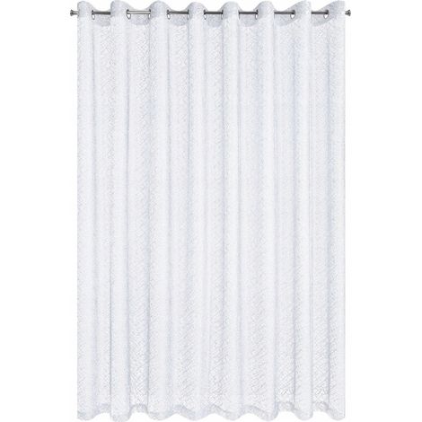 Rideau confectionné Amanda 300x250 cm blanc (1/5)
