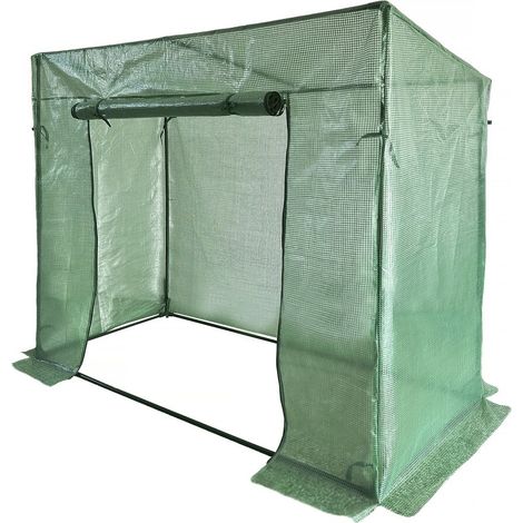 Serre tomates de jardin "Lys" - 1.6 m² - 130g - Vert