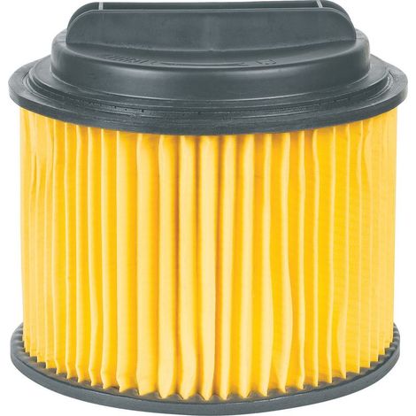 Einhell Filtre Plié de remplacement avec capuchon à Vis (Convient aux Aspirateurs eau et Poussière Einhell) (1/2)