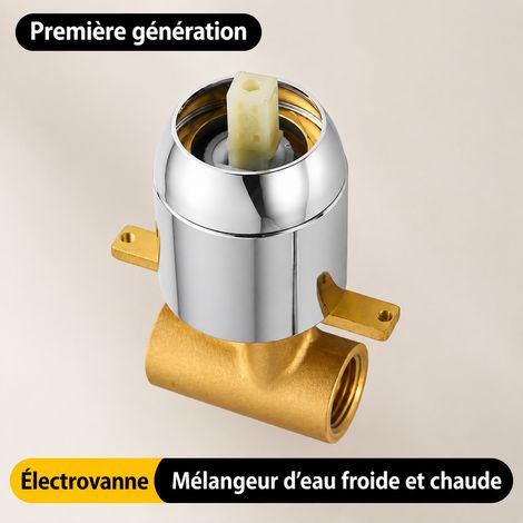 Corps de vanne encastré 1ère génération sans plaque ni poignée pour douche murale 1 g – Livraison gratuite (1/4)