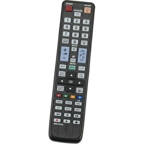 Télécommande de remplacement BN59-01015A pour TV Samsung UE32C5100 UE37C5100 UE40C5100 UE46C5100, contrôle complet (1/4)