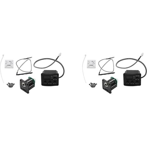 2x Ukelele Uke Piezo Pickup Preamp 3-Band EQ Equalizer Tuner System mit LCD-Display (1/5)