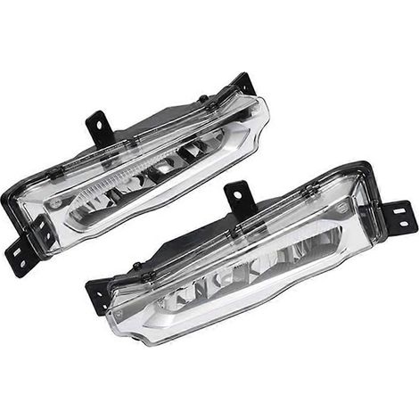 1 paire de feux antibrouillard avant à LED avec feux de jour pour pare-chocs avant X3 X4 G01 G02 17-19 63177412527 63177412 (1/5)