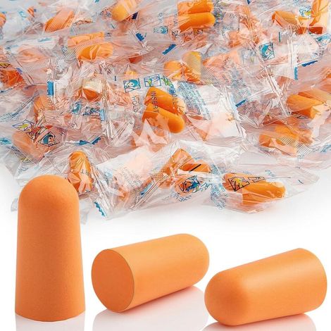 Lot de 150 Pièces Bouchons d'Oreilles Anti-Bruit en Mousse Souple pour Sommeil (75 Paires) (1/5)