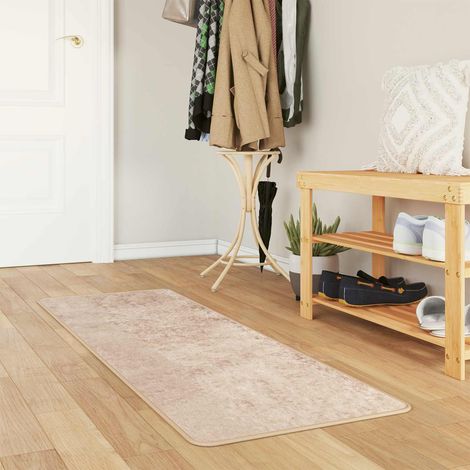 Pasillo de alfombra MARSA Beige 50 x 100 cm Poliéster y PVC