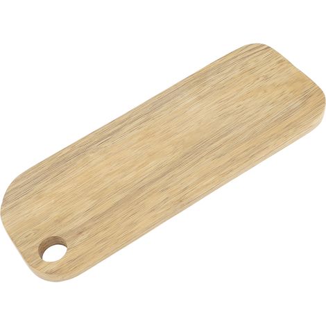 Planche à découper en bois avec trou de suspension, idéale pour le pain, les pizzas, les légumes, les fruits et le fromage. Style zèbre, rectangulaire, en L. (1/5)