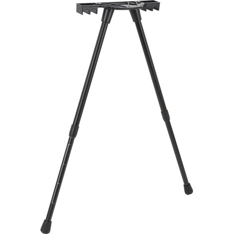 Pieds de table pliants réglables en hauteur, en alliage d'aluminium, kit de pieds de bureau pliants à monter soi-même avec connecteurs en nylon pour table de camping ou table d'ordinateur (1/5)