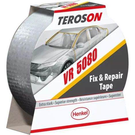 Ruban adhesif americain toile, fix & repair tape loctite teroson 5080 (1/2)