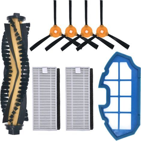 1 ensemble pour Cecotec Conga 990 1190 pièces de rechange robot aspirateur consommables de remplacement filtre HEPA brosse latérale centrale