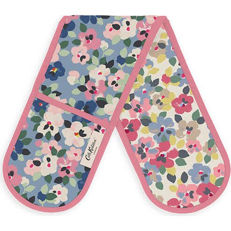Cath Kidston Painted Pansies Double Oven Glove (1/2)