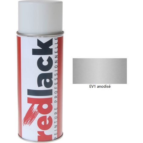Aérosol de peinture multisupport – EV1 anodisé – Redlack