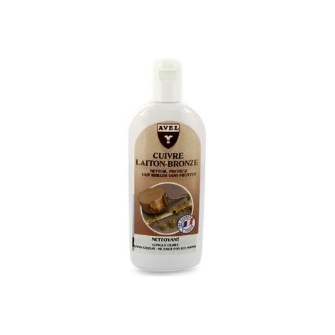 Détergent pour carrelage – Nettoie et protège cuivres, laiton, bronze – Traitement hydrofuge pour brillance durable – 250 ml – Avel