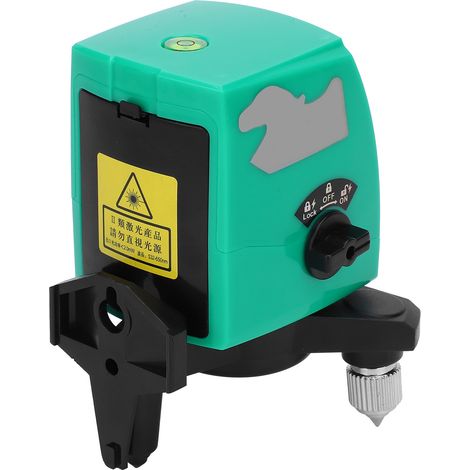 Grünes Laser-Nivelliergerät, 2 Linien, 1 Punkt, tragbares, neigbares Laser-Messgerät (1/5)